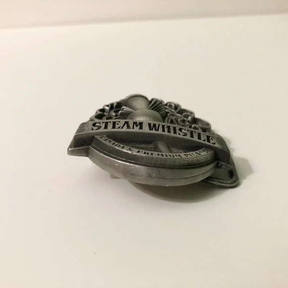Steam Whistle Belt Buckle Metal Pilsner Beer Buckle - Picture 7 of 12